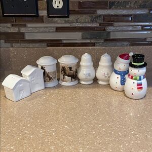 Four Salt & Pepper Sets, One Low Price